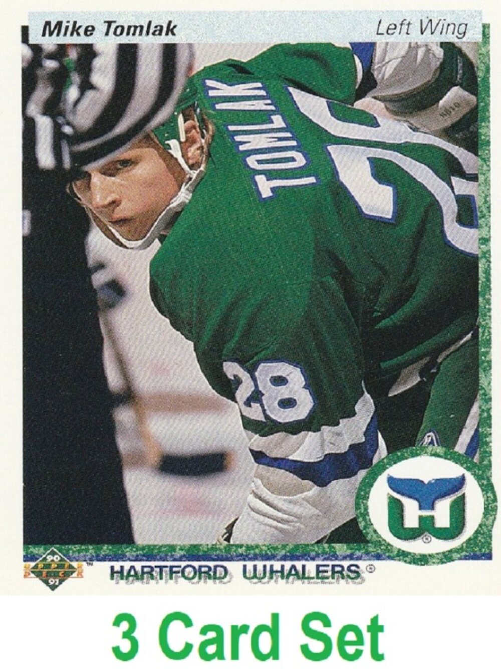 Mike Tomlak Hockey Card Collection